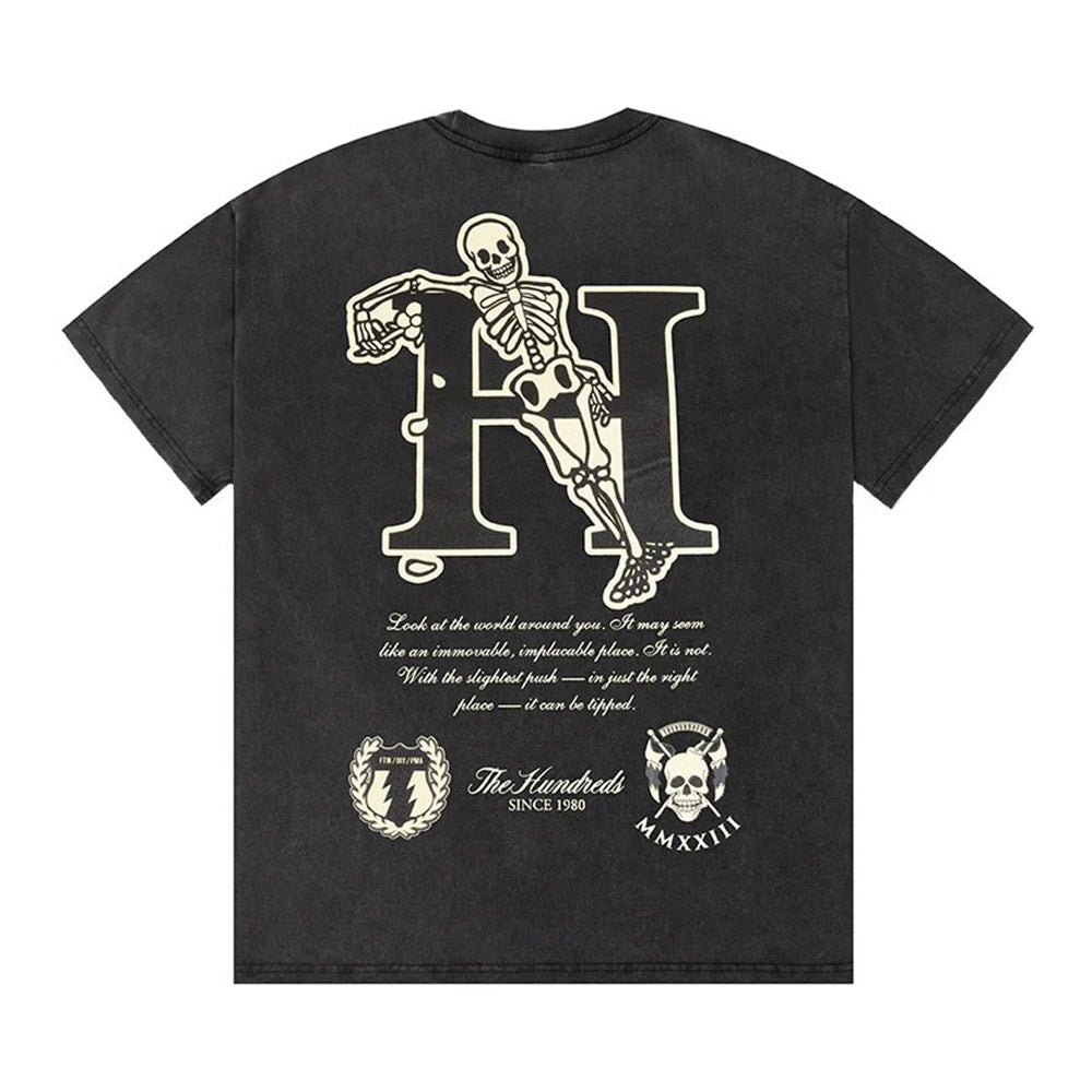 THE HUNDREDS END OF THE BEGINNING TEE  BLACK