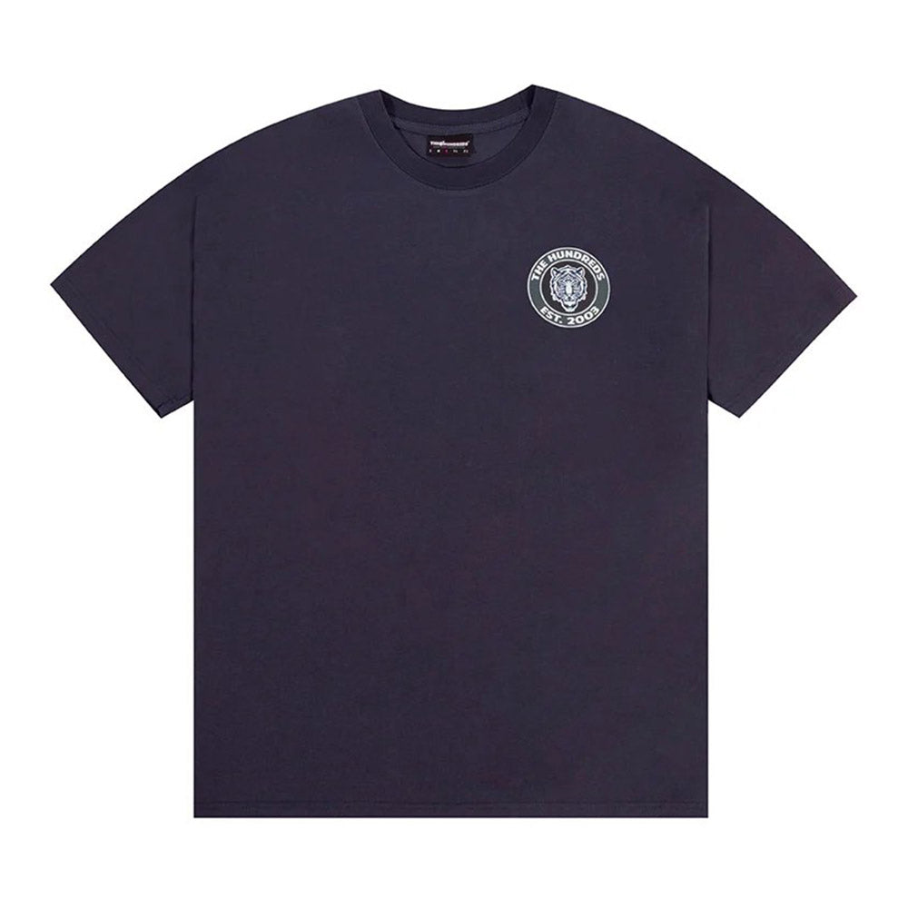 THE HUNDREDS BATTLE CAT TEE NAVY