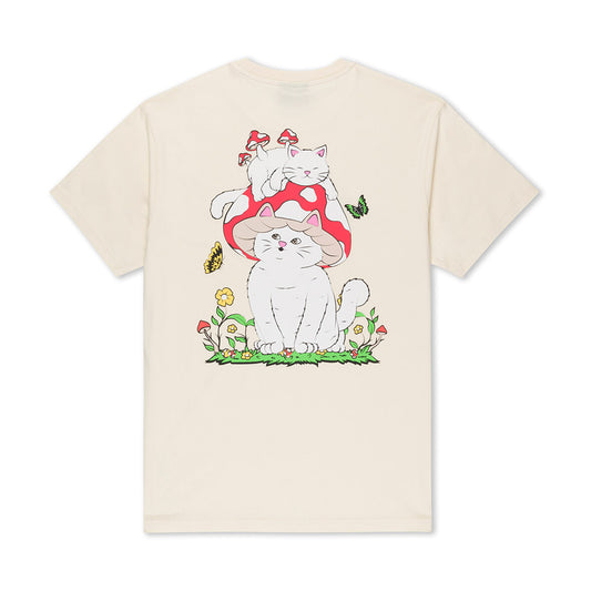 RIPNDIP FIELD FRIENDS TEE CREAM