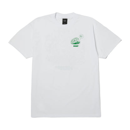 HUF WHAT A JUNGLE TEE WHITE
