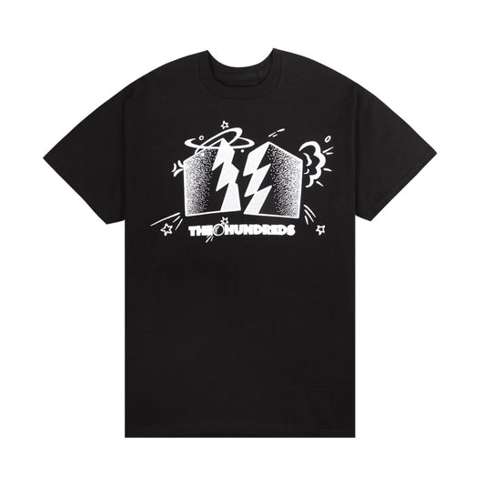 THE HUNDREDS CARTOON NETWORK TEE BLACK
