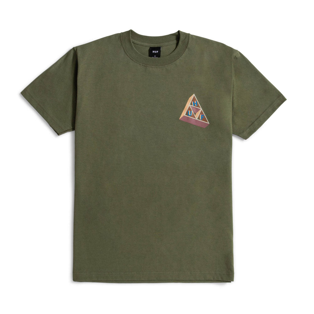 HUF BASED TT TEE OLIVE