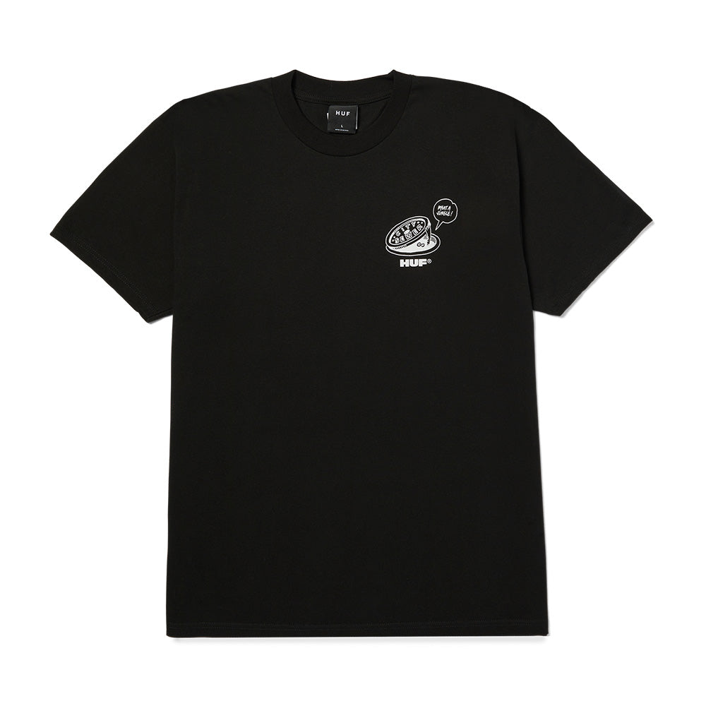 HUF WHAT A JUNGLE TEE BLACK
