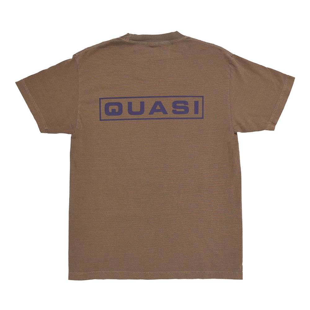 QUASI MEAT GD TEE BROWN
