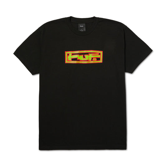 HUF STRETCH TEE BLACK