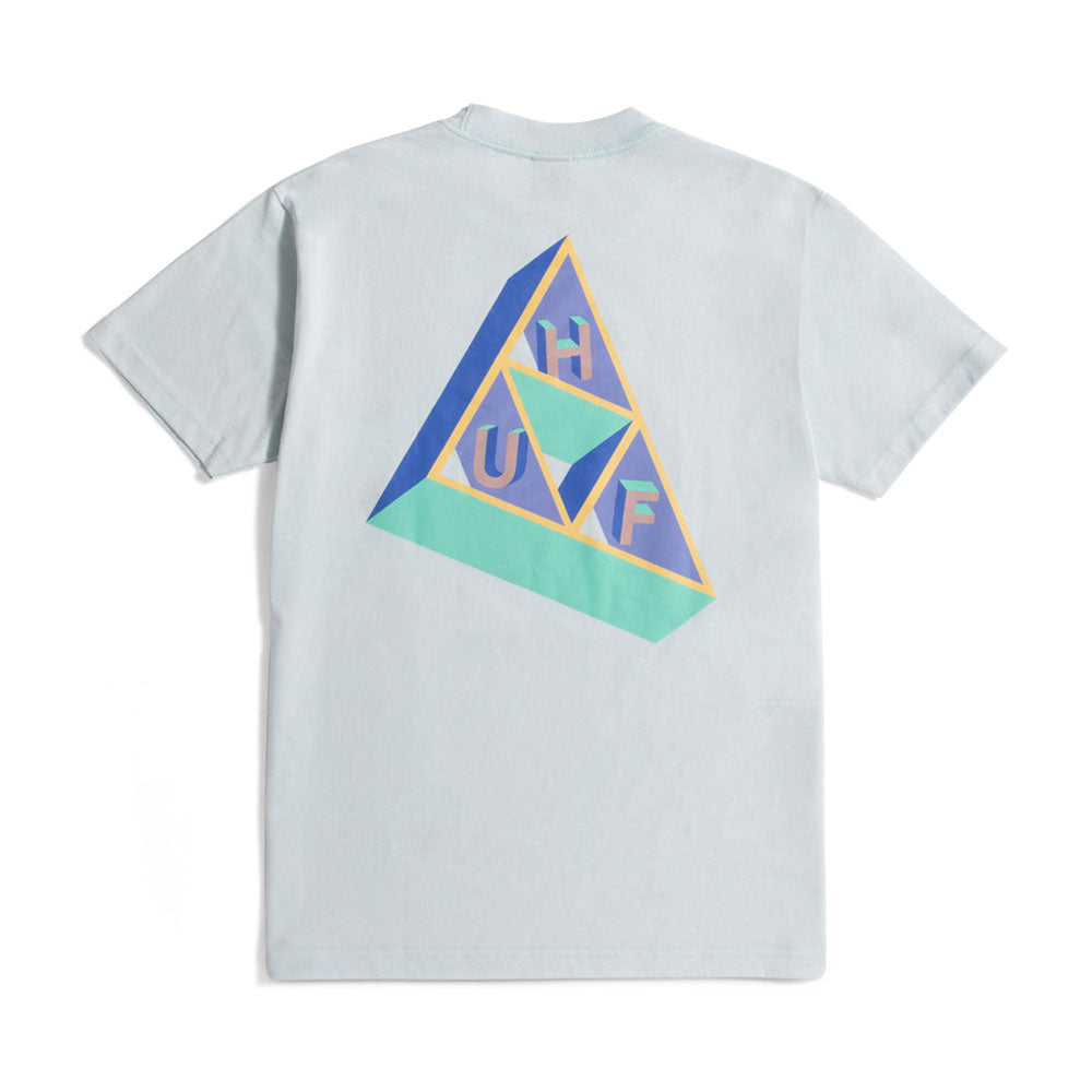 HUF BASED TT TEE LIGHT BLUE