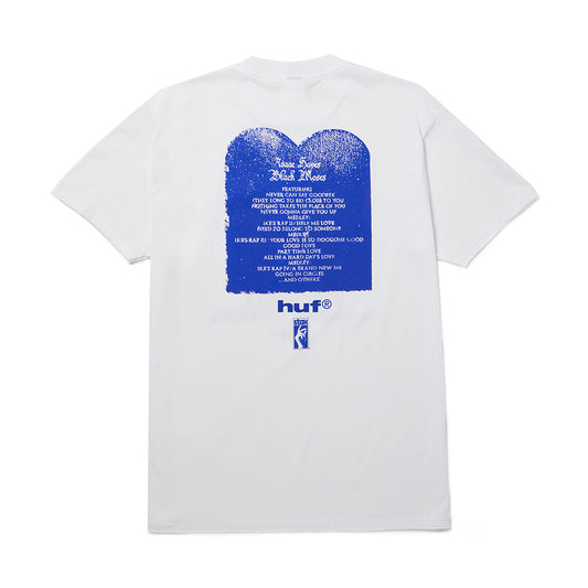 HUF X ISAAC HAYES BLACK MOSES HEAVYWEIGHT TEE
