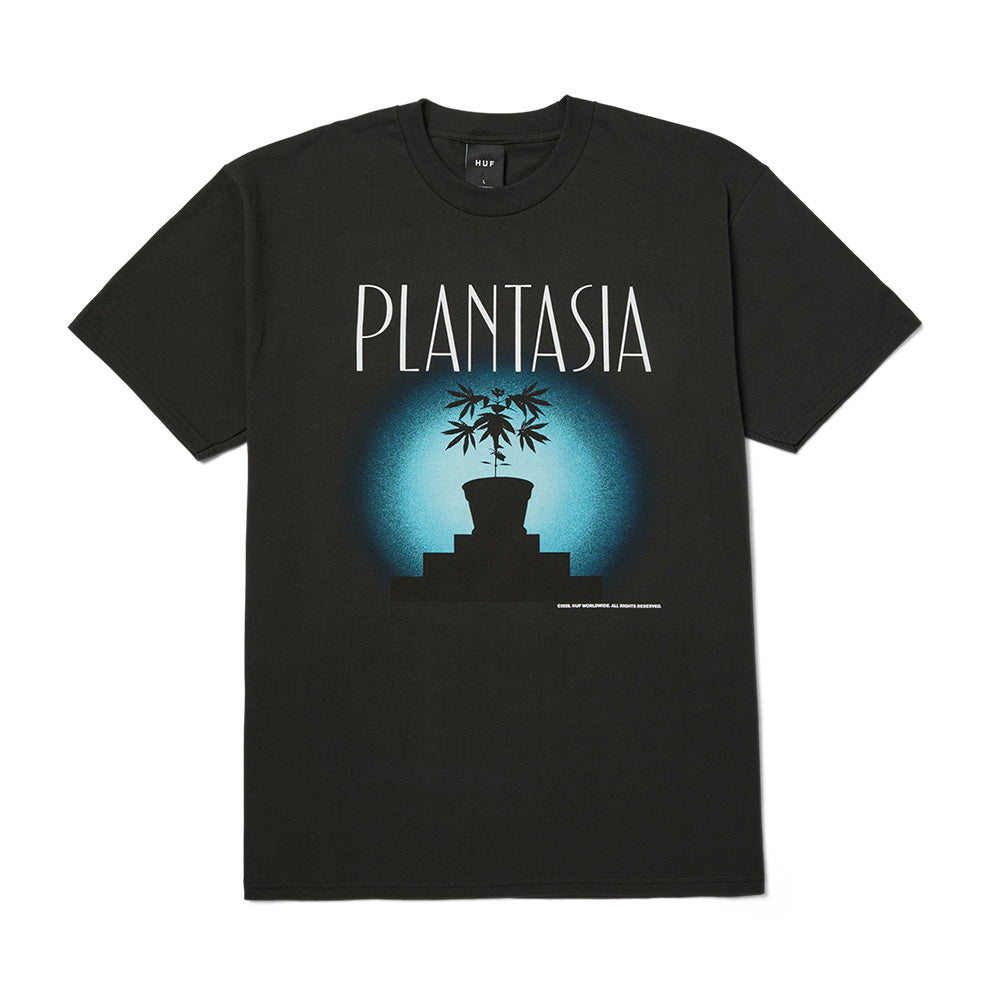 HUF PLANTASIA TEE BLACK