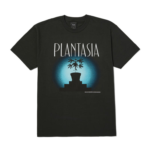 HUF PLANTASIA TEE BLACK