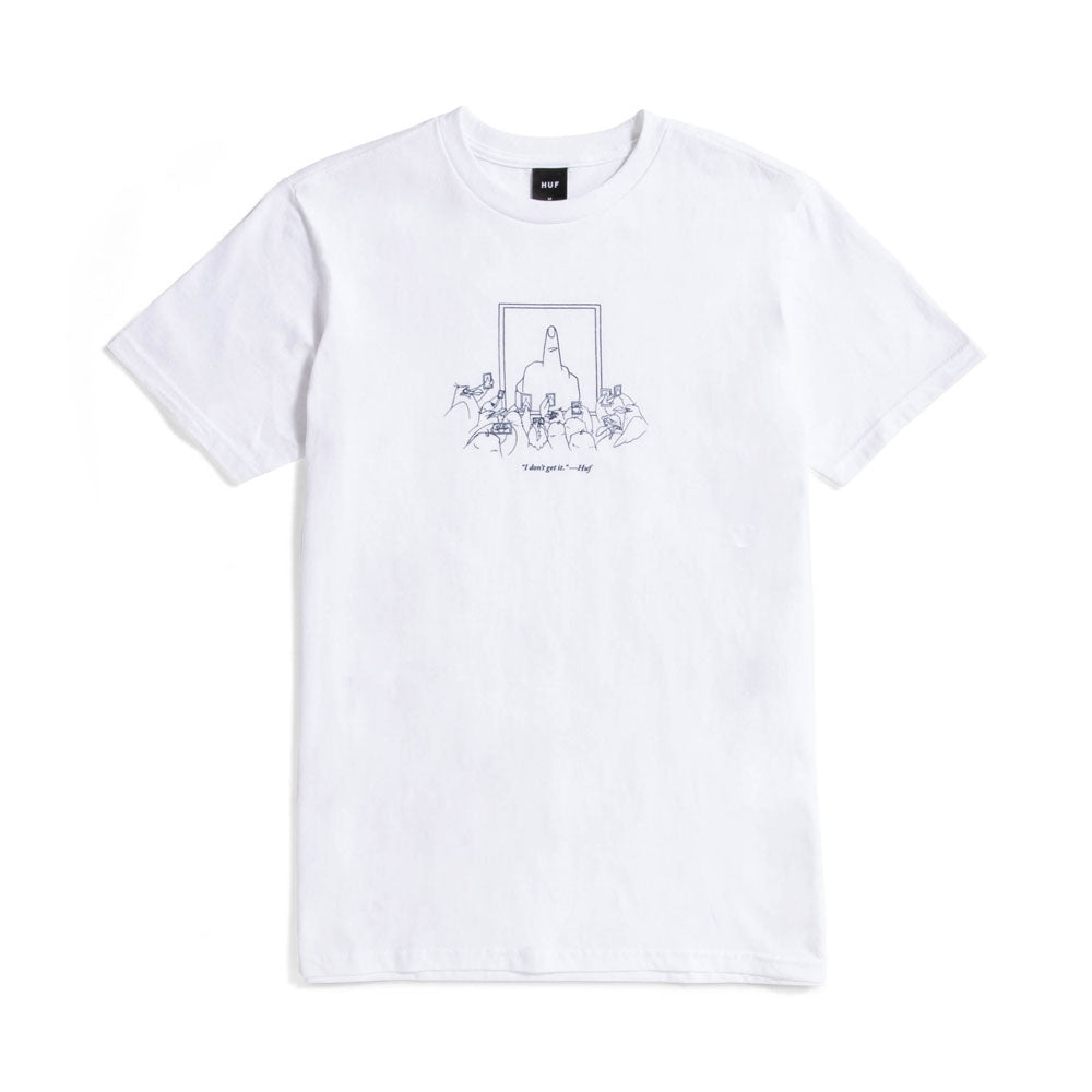 HUF FAVORITE ARTIST TEE WHITE
