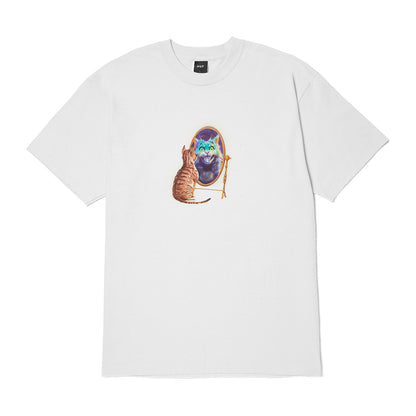 HUF MIRROR TEE WHITE