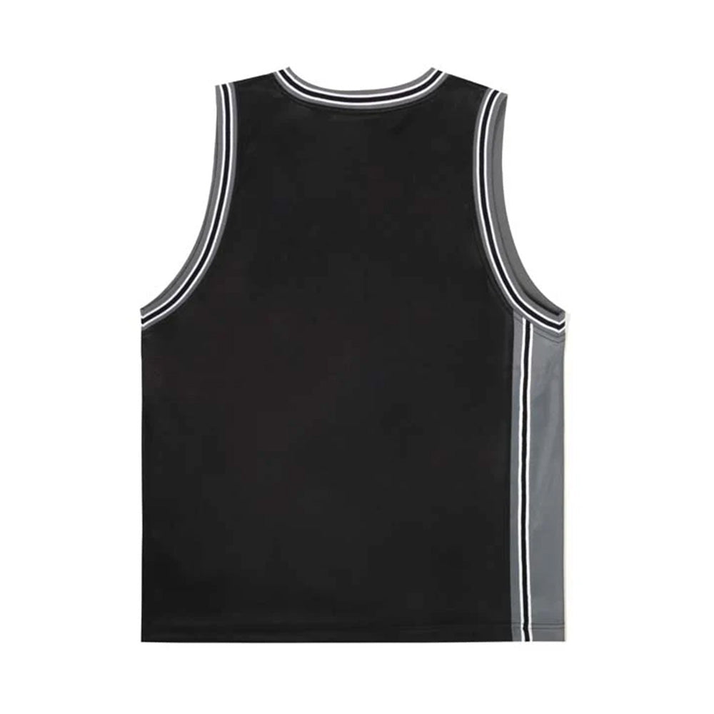 THE HUNDREDS BLOCK BASKETBALL JERSEY BLACK