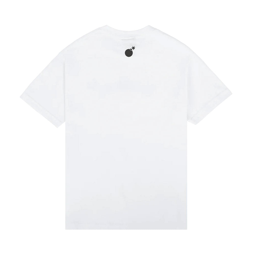 THE HUNDREDS CHROME BAR TEE WHITE