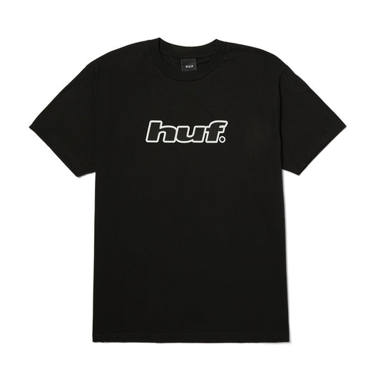 HUF H DOT TEE BLACK