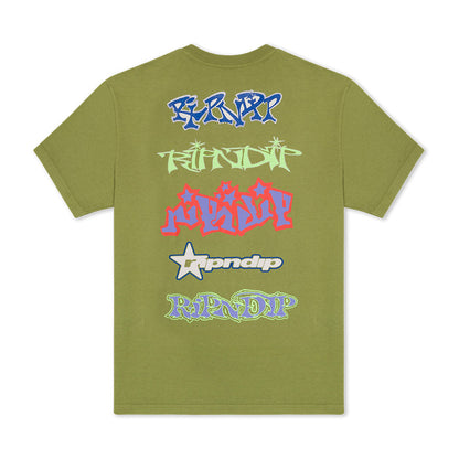 RIPNDIP ACE TEE OLIVE
