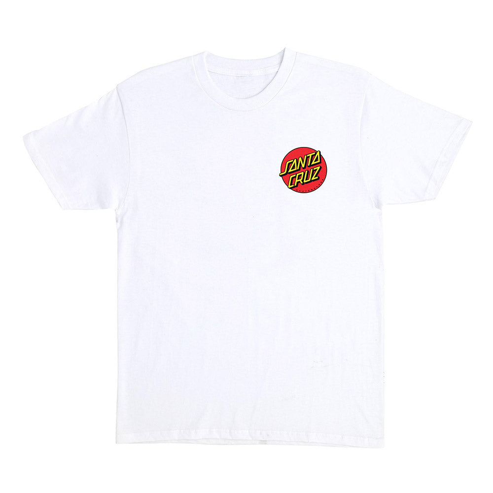 SANTA CRUZ MEEK SLASHER HW TEE WHITE