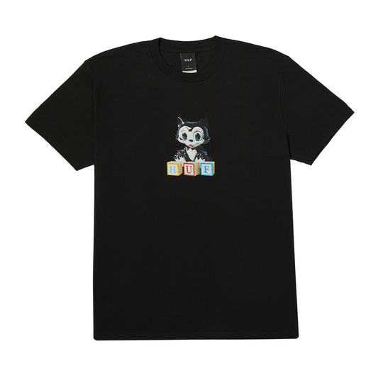 HUF BLOCKS TEE BLACK