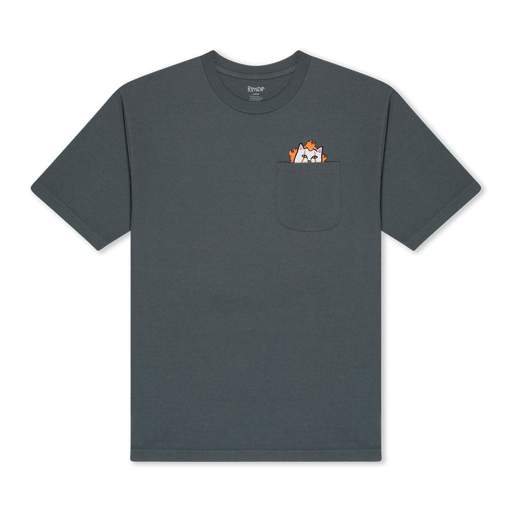 RIPNDIP ITS NERM POCKET TEE GREY