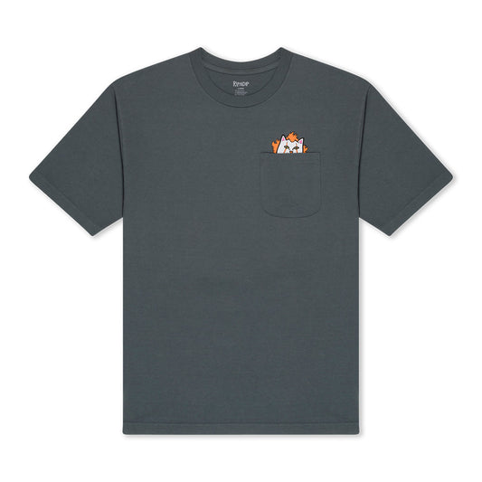 RIPNDIP ITS NERM POCKET TEE GREY