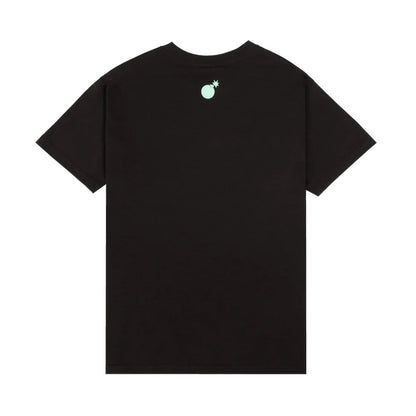 THE HUNDREDS TAPE SLANT TEE BLACK