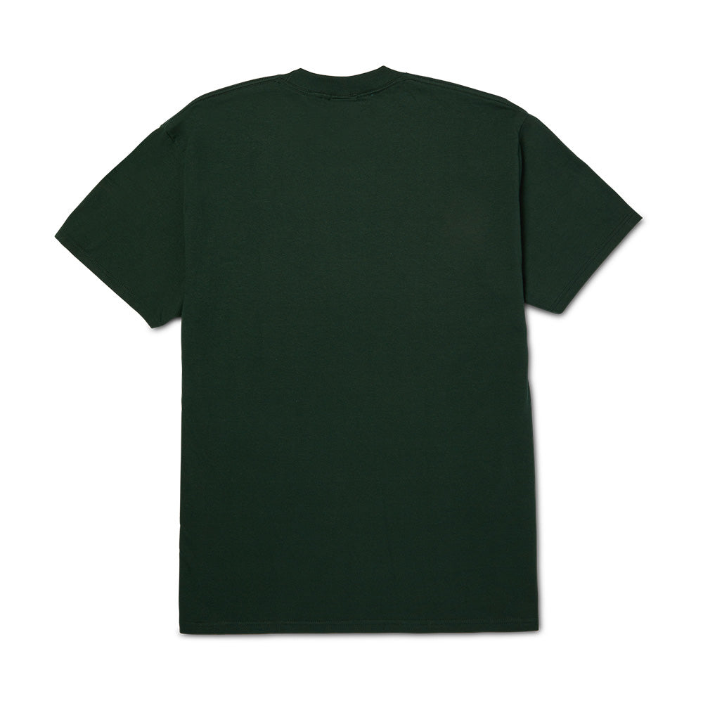 HUF ARCH TEE DARK GREEN