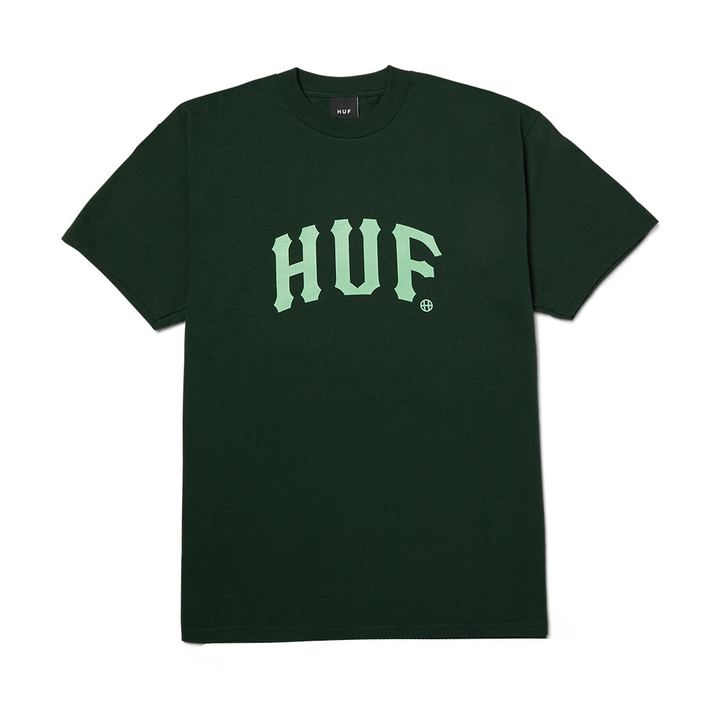 HUF ARCH TEE DARK GREEN