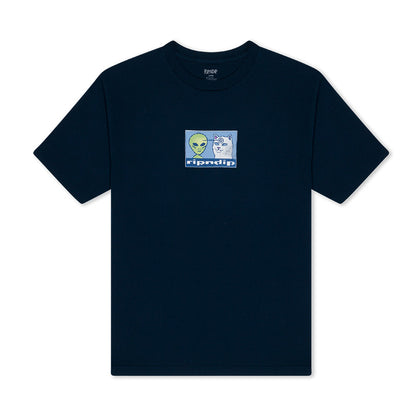 RIPNDIP BRAIN POWER TEE NAVY