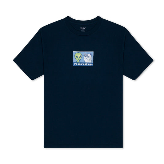 RIPNDIP BRAIN POWER TEE NAVY