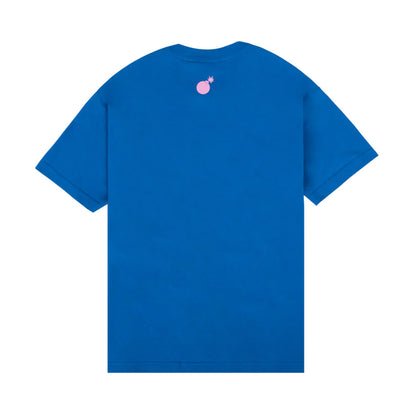THE HUNDREDS TAPE SLANT TEE BLUE
