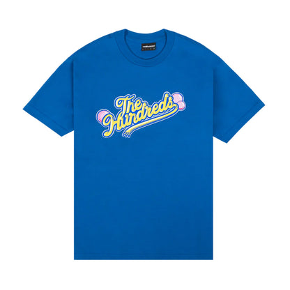 THE HUNDREDS TAPE SLANT TEE BLUE
