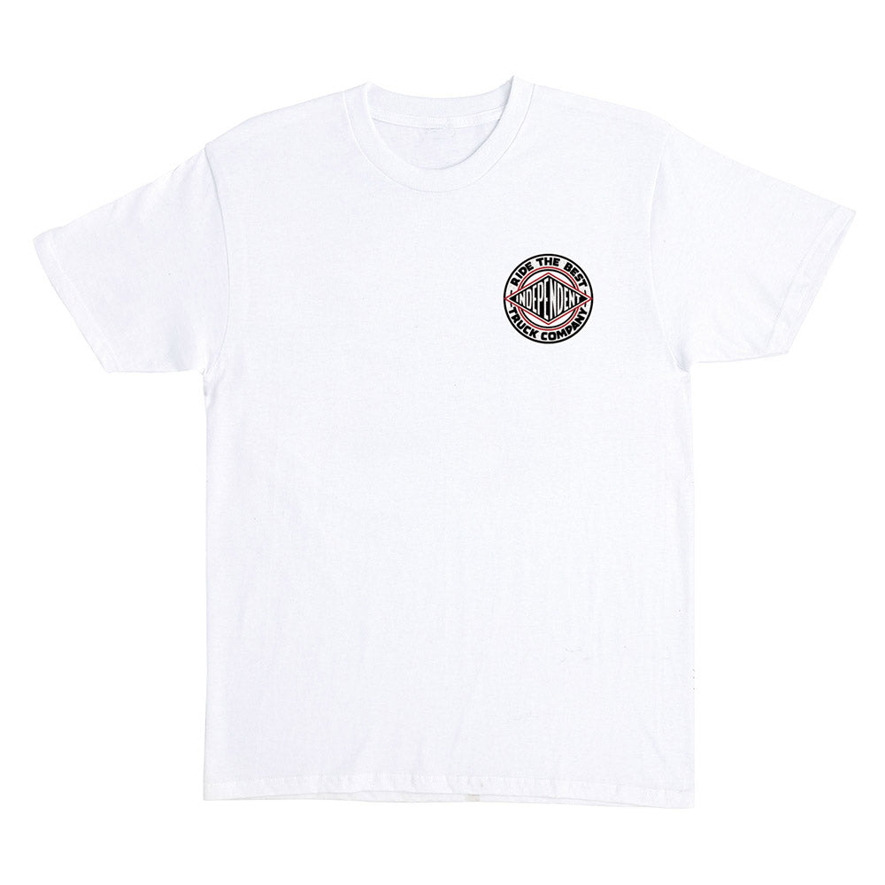 INDEPENDENT BTG SUMMIT HW TEE WHITE