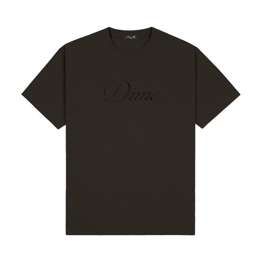 DIME CURSIVE TEE BLACK