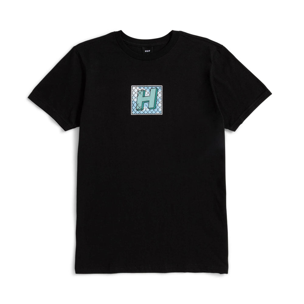 HUF TRESPASS TEE BLACK