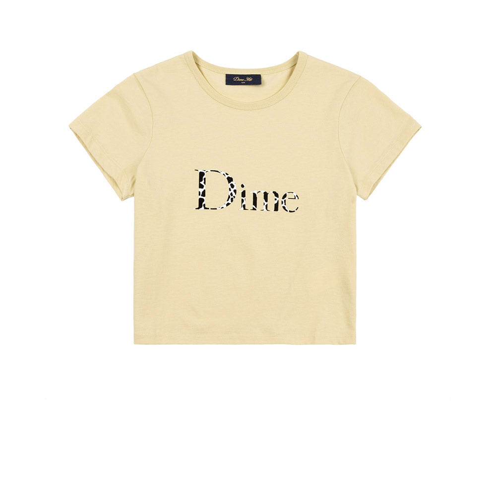 DIME CLASSIC DALMATIANS TEE YELLOW