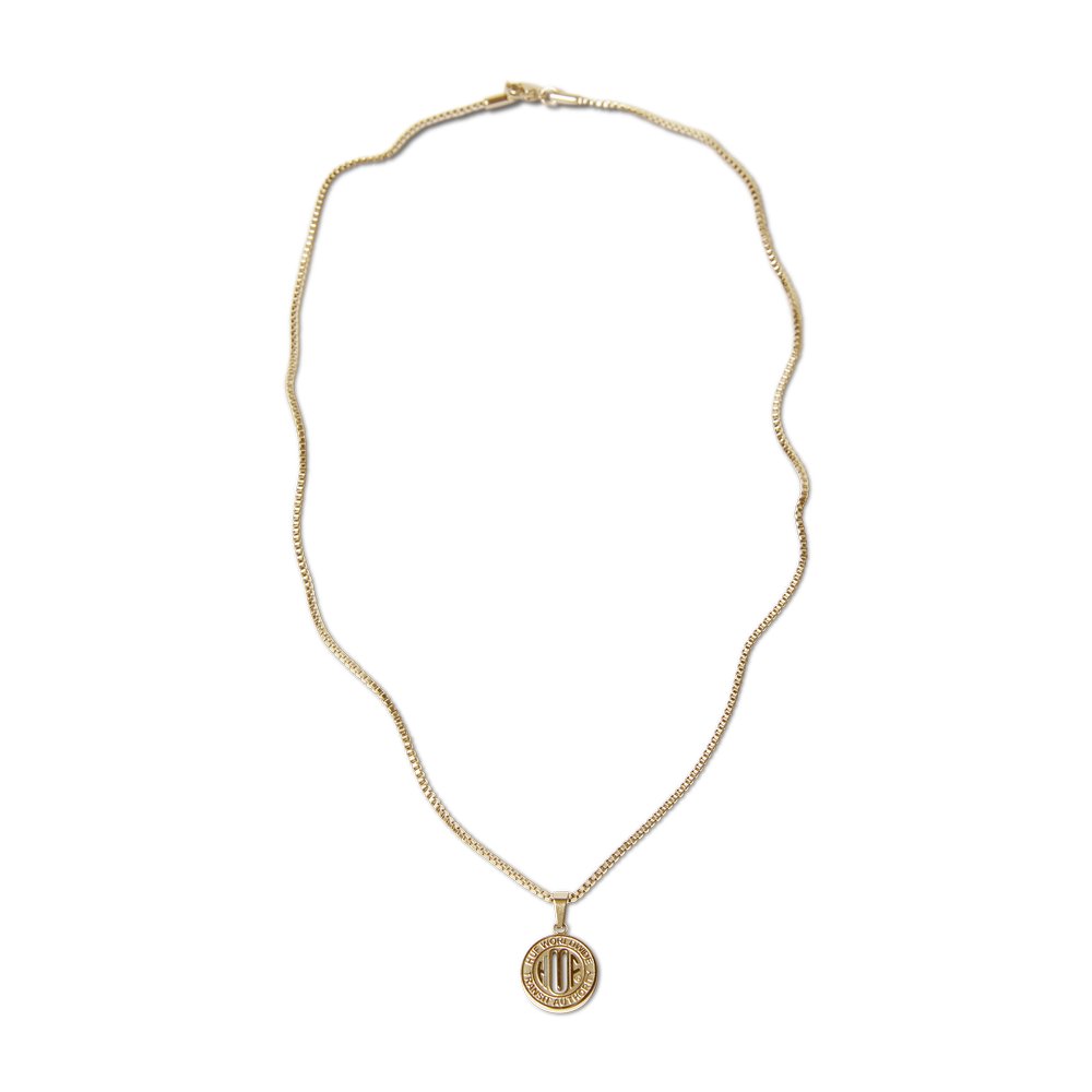 HUF TOKEN PENDANT GOLD