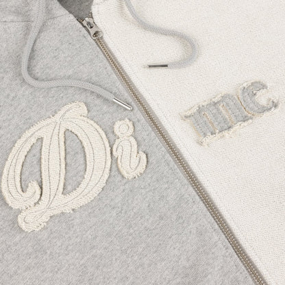 DIME REVERSE FRENCH TERRY ZIP GREY