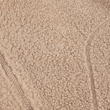 DIME POLAR FLEECE SHERPA ZIP CREAM