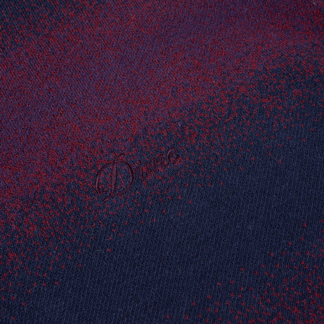 Striped Rugby Knit Navy Blue