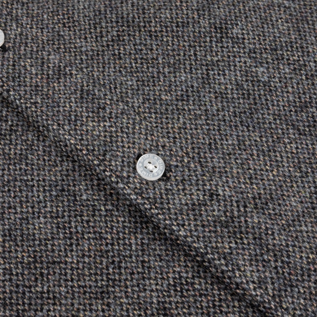 Wool Overshirt Silver