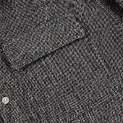 Wool Overshirt Silver