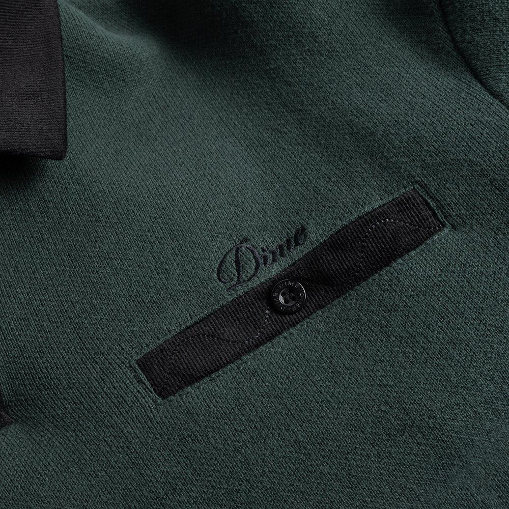 DIME CASINO RUGBY POLO DARK GREEN