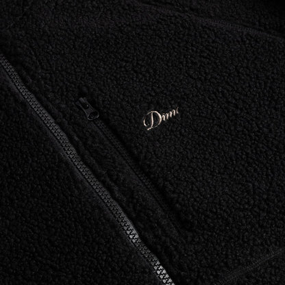 DIME POLAR FLEECE SHERPA ZIP BLACK