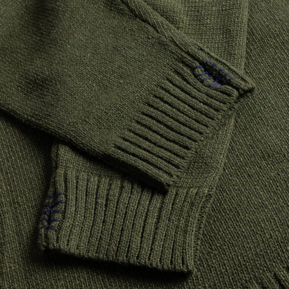 DIME HARDCORE WOOL HOODIE OLIVE