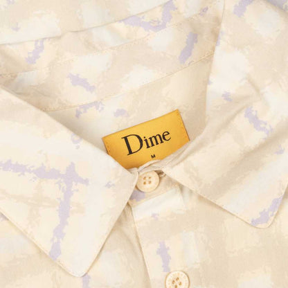 DIME RESORT PLAID SHIRT CREAM