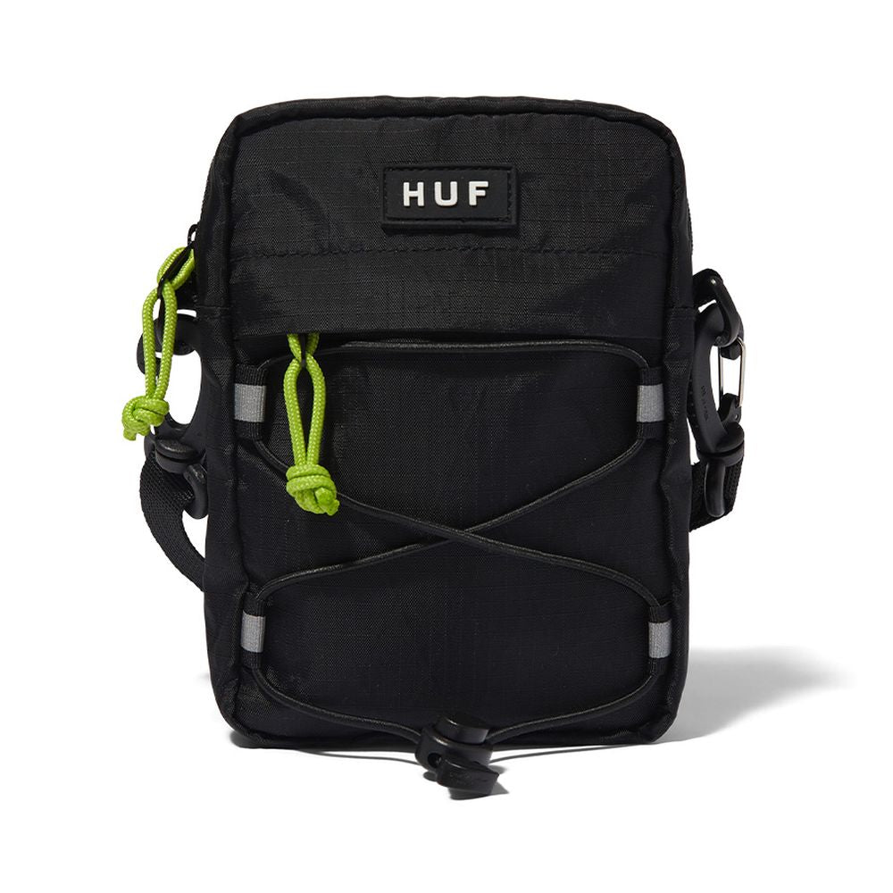 HUF BOWERY SIDE BAG BLACK