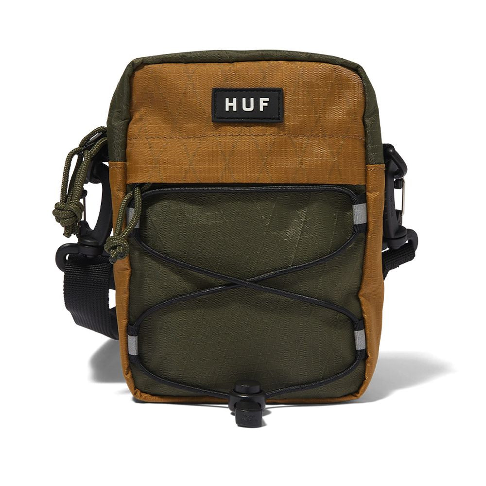 HUF BOWERY SIDE BAG OLIVE