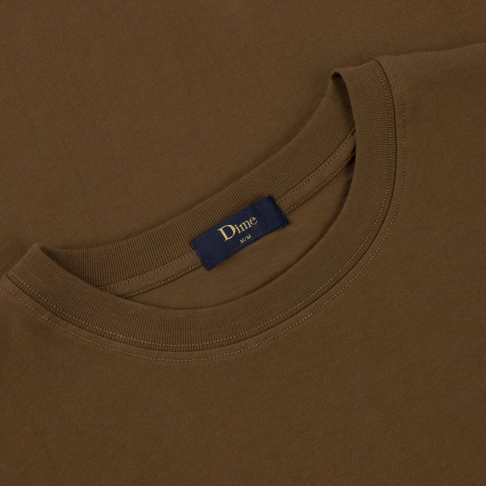 DIME PLAY TEE BROWN