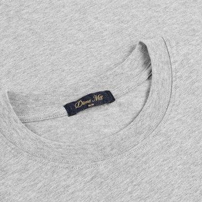 DIME CURSIVE SMALL LOGO TEE GREY