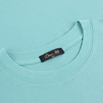 DIME CURSIVE TEE TURQUOISE