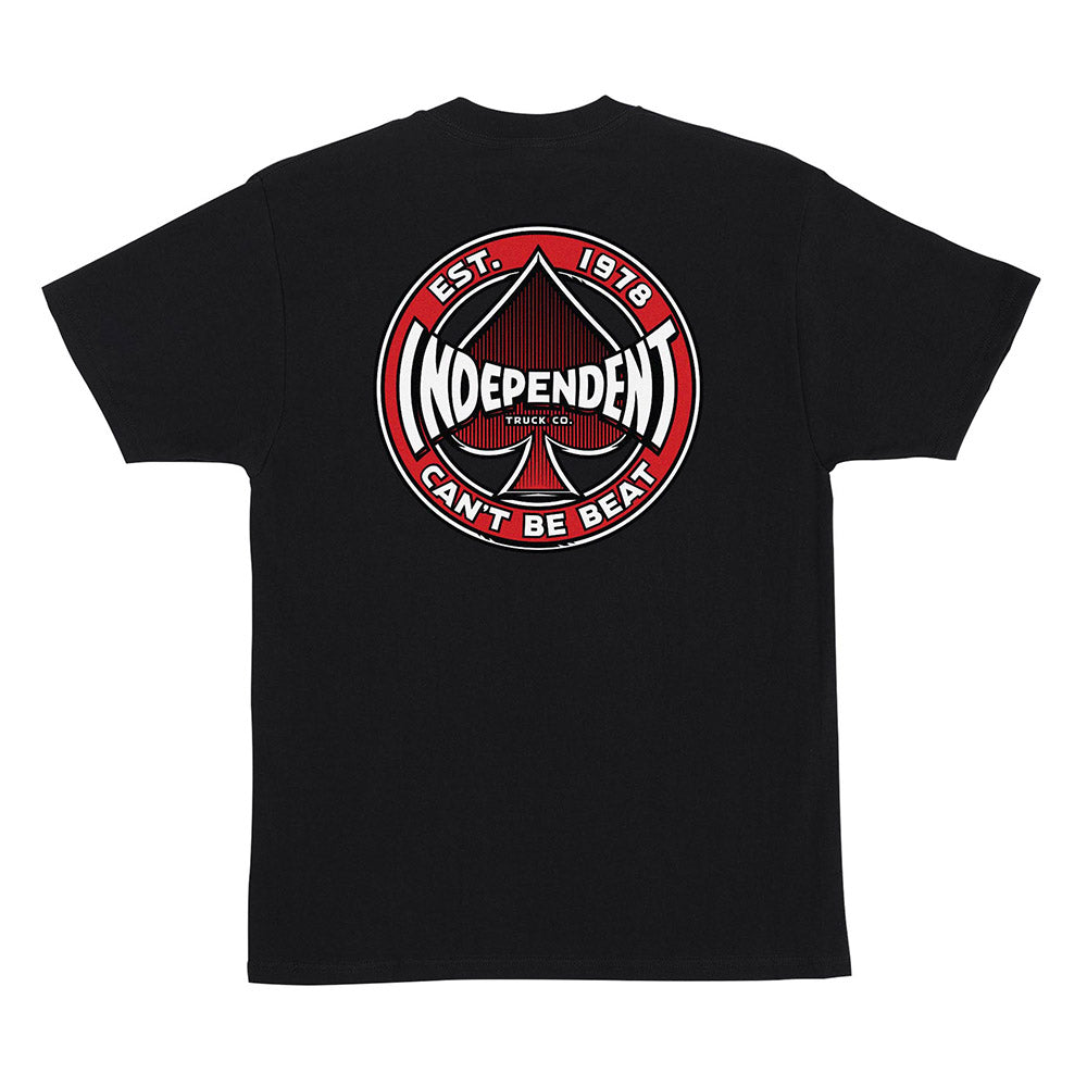 INDEPENDENT CAN'T BE BEAT TEE BLACK